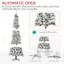 Arbre de Noël artificiel enneigé-1252944862