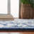 Roslyn Hand Tufted Wool And Cotton Damask Rug-809909092