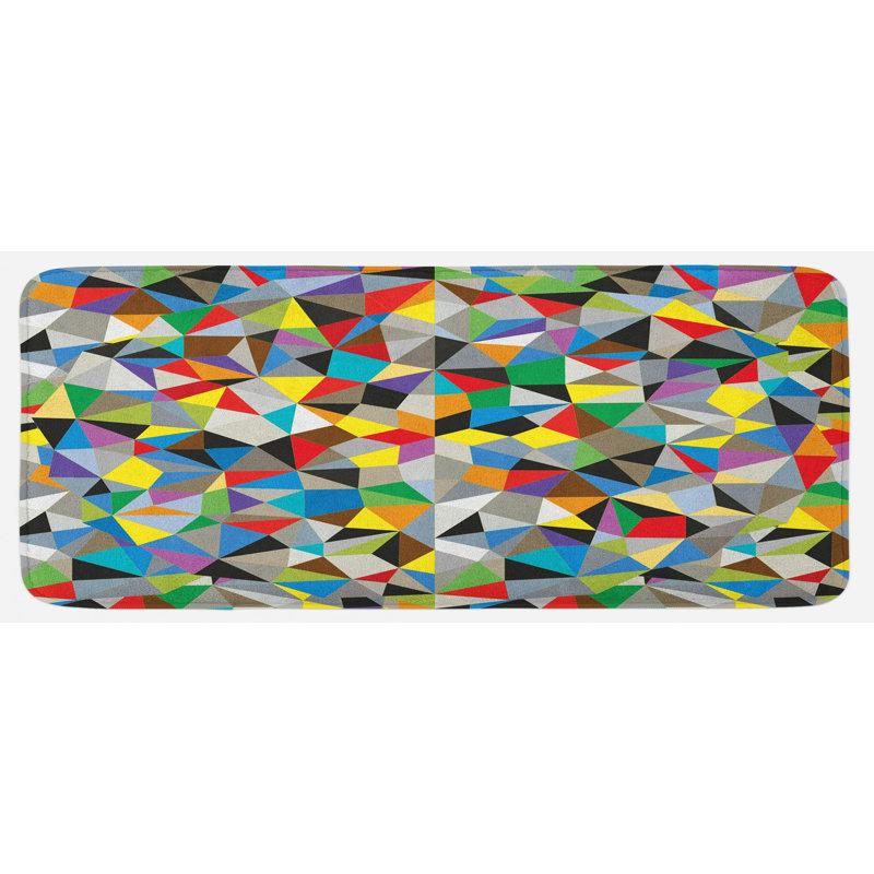 Modern & Contemporary Synthetic Kitchen Mat