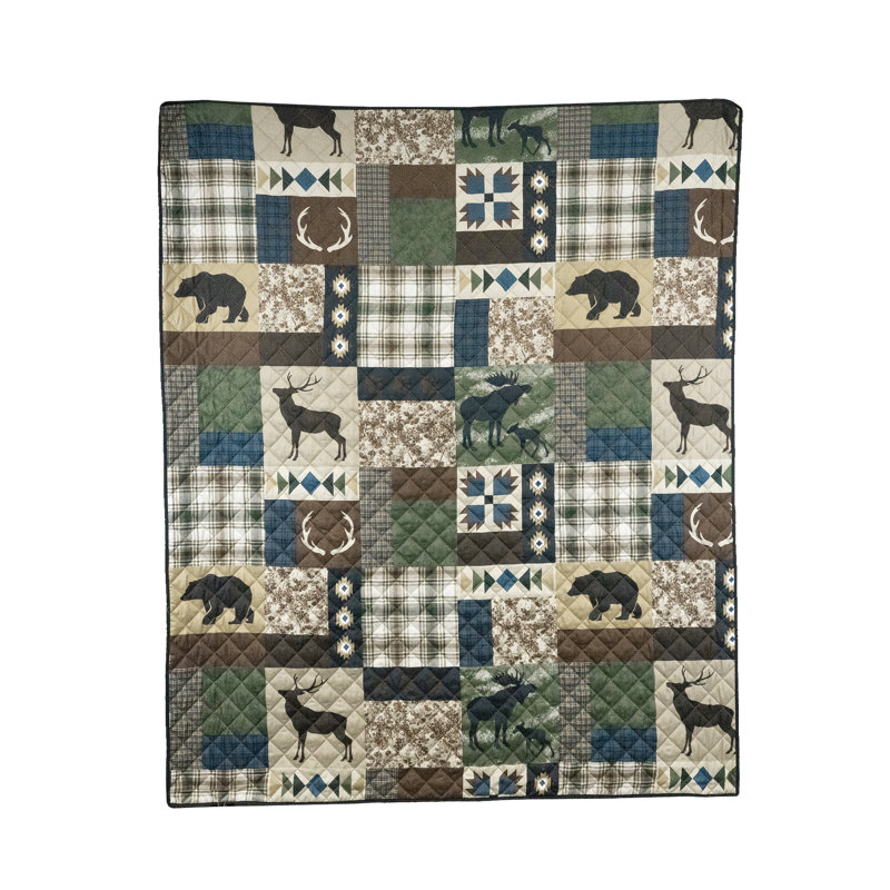 Your Lifestyle by Donna Sharp Rustica Quilted Throw
