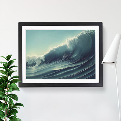 Curl Of An Ocean Wave Vol.2 - Framed Print