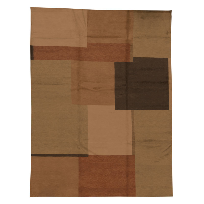 Hand-Knotted High-Quality Multi-Colored Area Rug