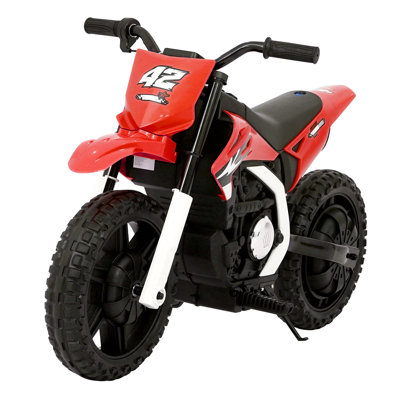 24V Kids Electric Off-Road Motorcycle, Rechargeable Battery ,Blue Tooth/USB/Music Player Electric Dirt Bike, Electric Motocross Toy Gift For Ages 3-10