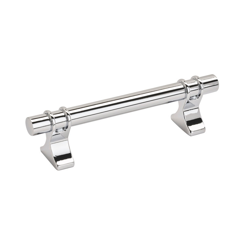 Poignée barre Davenport, Chrome poli, 3 3/4"