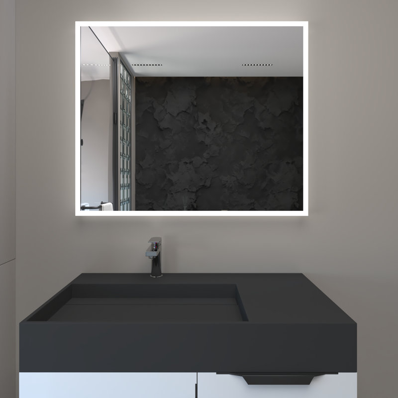 Miroir de salle de bain Lisa, H 30 po x l 36 po