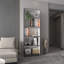 Bibliothèque élégante à 5 tablettes gris et blanc mat - Rangez vos essentiels dans l'espace de rangement optimisé-120653745-120653748