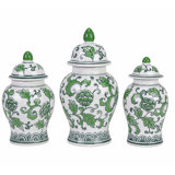 Set of 3 Floral Food Safe Jars