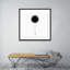 Black Dandelion Print by Aga Siguni Ciszewska-48615960-48615958