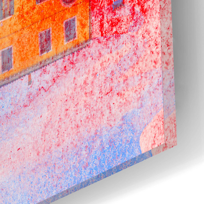 Sur impression plastique / acrylique, H 12 po x l 16 po x P 0,13 po