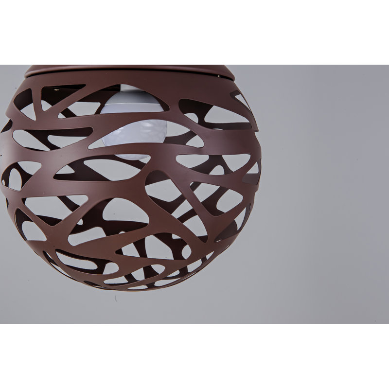 Giada Copper Ball Pendant Light – Modern Open Lampshade with E27 LED Bulb for Stylish Ceiling Lighting
