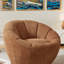 Fauteuil d'appoint pivotant rembourré-92930525
