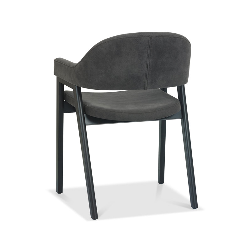Camden Upholstered Back Armchair, Grey