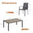 Leyre 6 - Person Patio Dining Set with Rectangular Table-339681551
