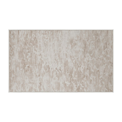 Machine Washable Beige Area Rug GSIX03584