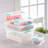 Sterilite Medium Clip Box Clear Home Storage Tote Container with Lid-99476633-99476627