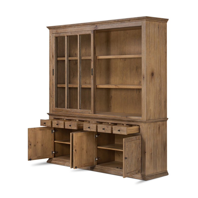 Harding Cabinet-Weathered Oak