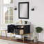 Ensemble de meuble-lavabo simple 36 po avec miroir Drakeford Rea-912409752-912409831