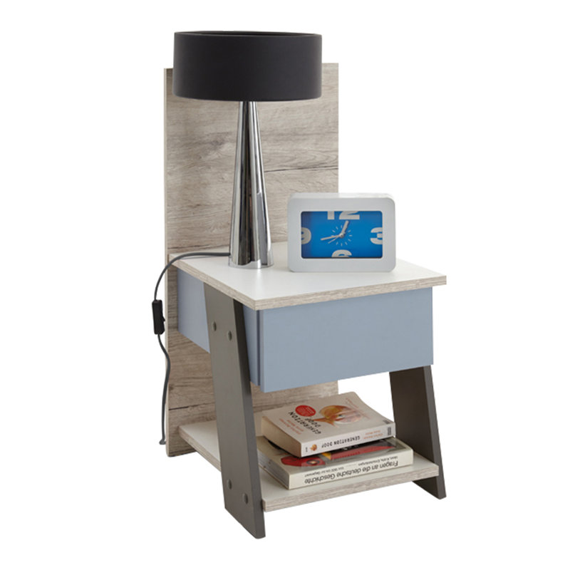 Cothran 69.5cm W Manufactured Wood Bedside Table