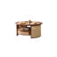 Table basse en bois de frêne brun-109580302