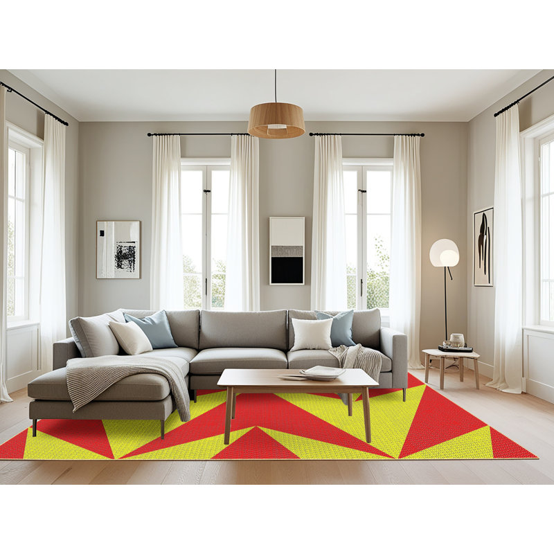 Marlene Abstract Indoor Rug, Rectangle 8' x 12'