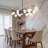 16 - Light Dimmable Bubble Glass Sputnik Modern Linear Chandelier-1204386818-1195210367