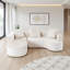 Canapé modulaire en L Cloud-Like - Canapé-lit modulaire avec méridienne et assemblage zéro-839084457
