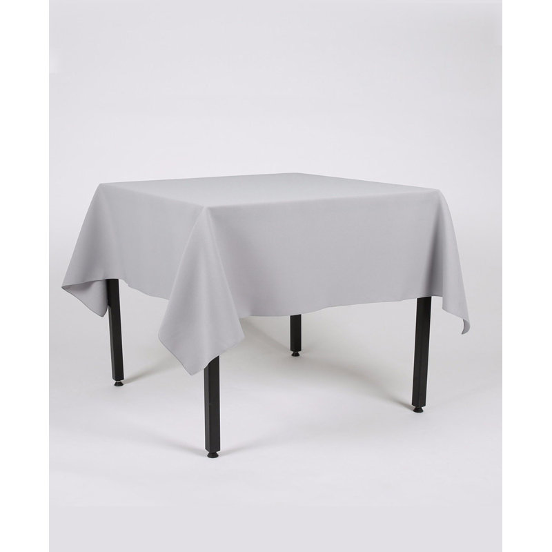 Hot Pink Rectangle Tablecloth 55" x 108" (139cm x 274cm), Silver, 106cm W x 357cm L