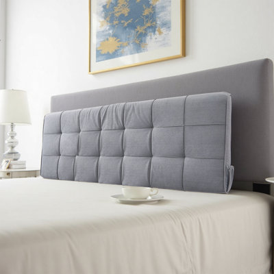 Bed Headboard Cushion with Removable Cover