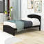 Lit plateforme simple avec tête de lit Falmouth-358597290