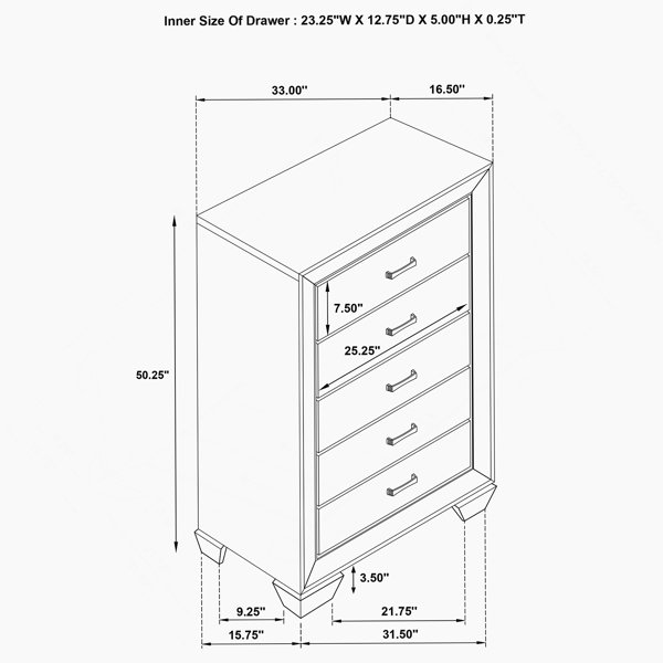 Dimensions du produit