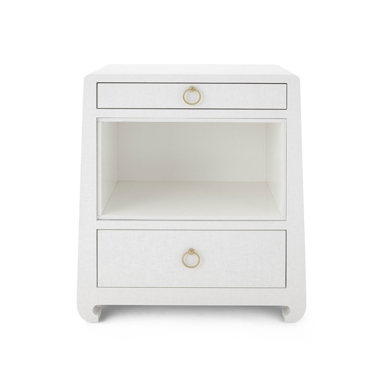 Ming End Table, White
