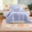 Ensemble de literie pour lit simple / simple en microfibre 3 pièces TG