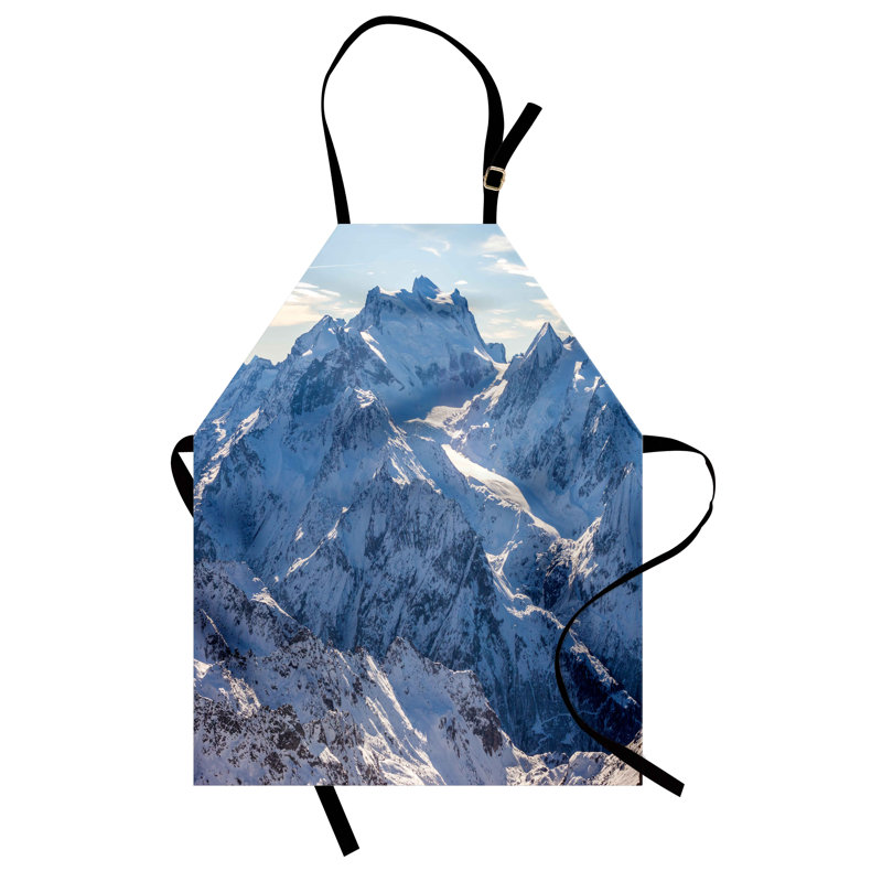 No Pattern Bib Apron