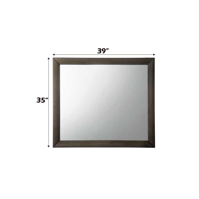 Miroir pour une utilisation quotidienne, Gris