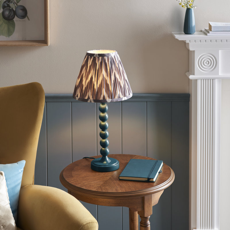 Higgledy 51.5 Table Lamp, Gloss marlin blue, Pearl grey