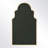 Solid Wood Arch Wall Mirror Decorative Mirror-1655694642