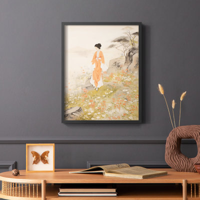 WOMEN Series dxiii - reproduction encadrée de qualité supérieure - prête à être accrochée - aucun clou requis