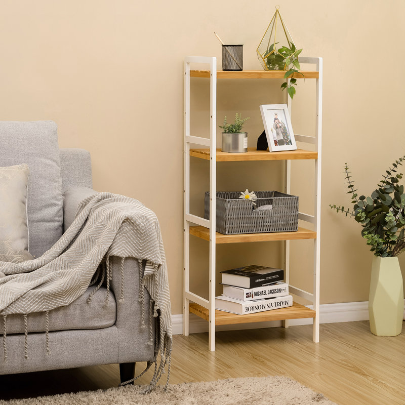 Rushali 45cm W Steel Shelving Unit, 111cm H x 45cm W x 31.5cm D