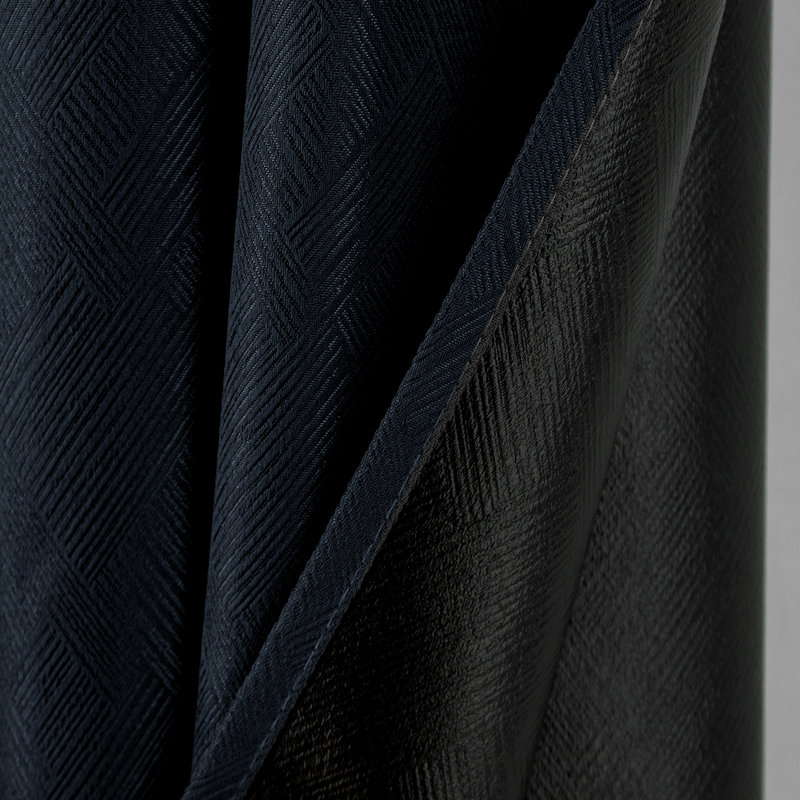 Blackout Curtain Single Panel, Black