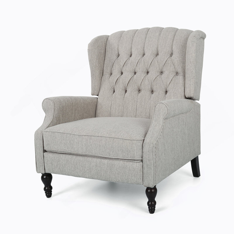 ONE AND HALF SEATER RECLINER, Light Gray