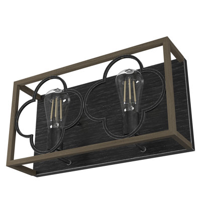 Luminaire de meuble-lavabo encastré 2 lumières Gablecrest