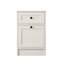 Minisink 1 - Drawer Nightstand in White