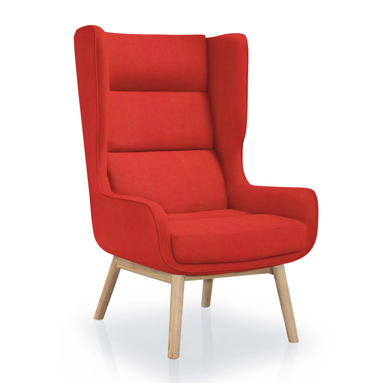 Sampson Upholstered Wingback Chair