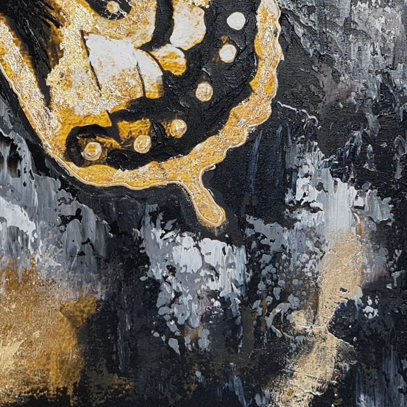 Elena - Wrapped Canvas Painting, 100cm H x 100cm W x 3cm D