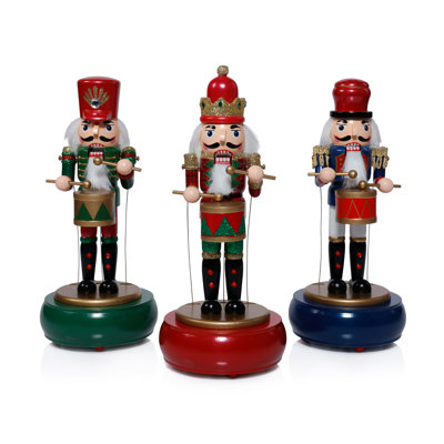 Coffret de 3 boîtes à musique Casse-Noisette