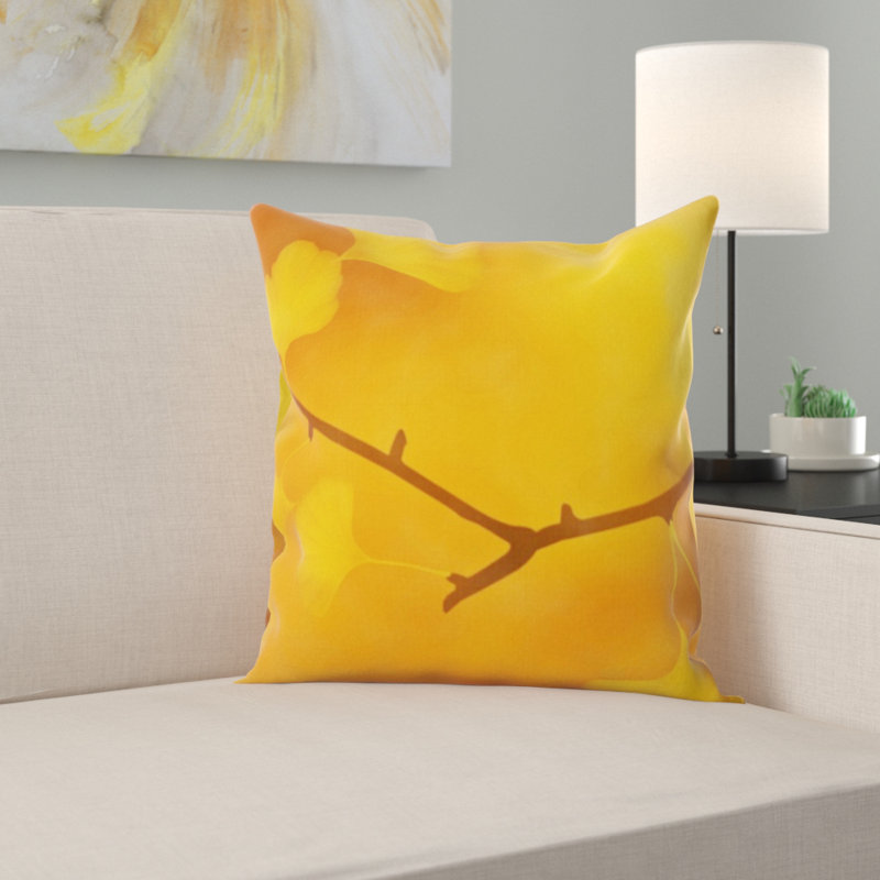 Coussin ginkgo