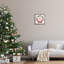 «Merry Christmas Holly Wreath», art de la giclée encadrée par Kristen Brockmon-2047149017-2047149016