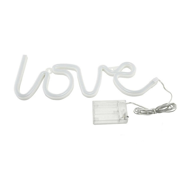 Led Neon Sign Confession Modeling Lamp LED Decor Night Light Couple Valentine's Day