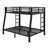 Space-Efficient Metal Bunk Bed With Silent Support System – Durable, Modern Solution For Teenagers And Adult Bedrooms