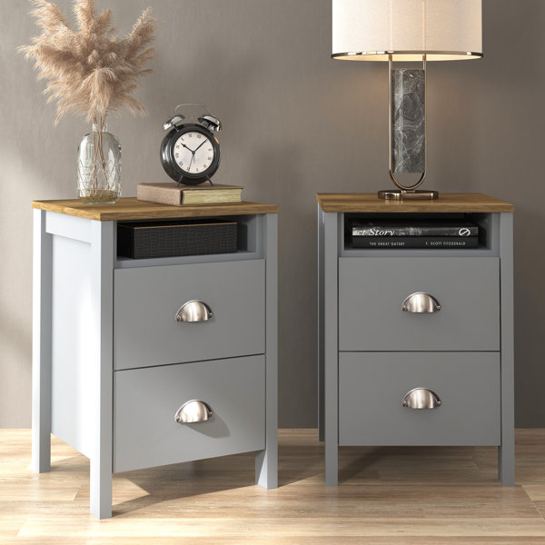 SHF Ranges Ginna2 Drawer Bedside Table & Reviews | Wayfair.co.uk